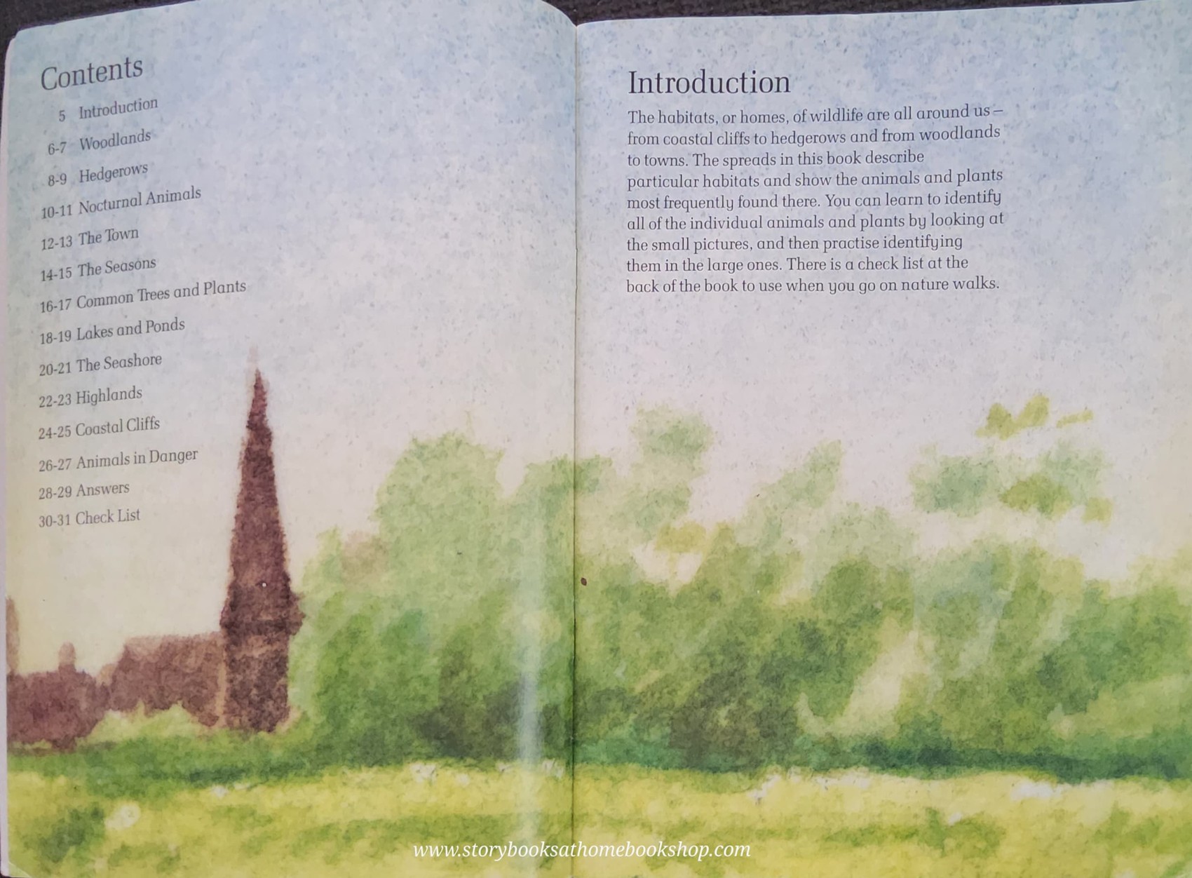 KNOWLEDGE BOOK** 🍓🍓 THE SAINSBURY'S BOOK OF WILDLIFE