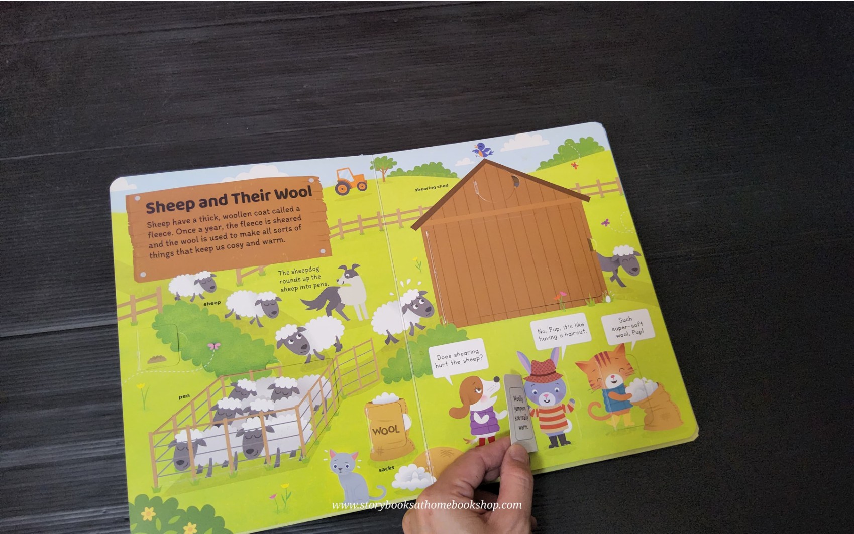 FLAPS BOARD BOOK ** 🍅🍅TOWN AND ABOUT FARM