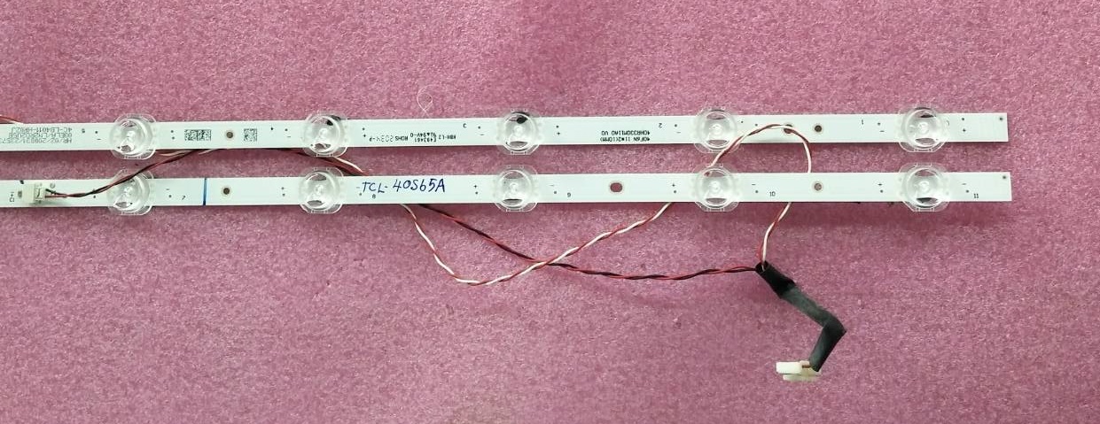 หลอดแบคไลน์ทีวี ทีซีแอล TCL ของแท้ถอดจากเครื่อง รุ่น40S65A