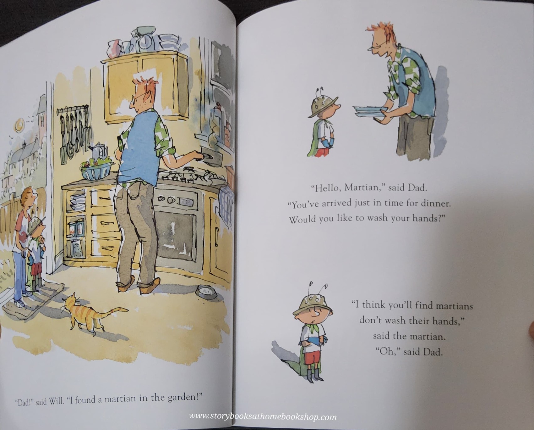 หนังสือนิทานปกอ่อน** 🍅🍓THE BOY FROM MARS BY SIMON JAMES