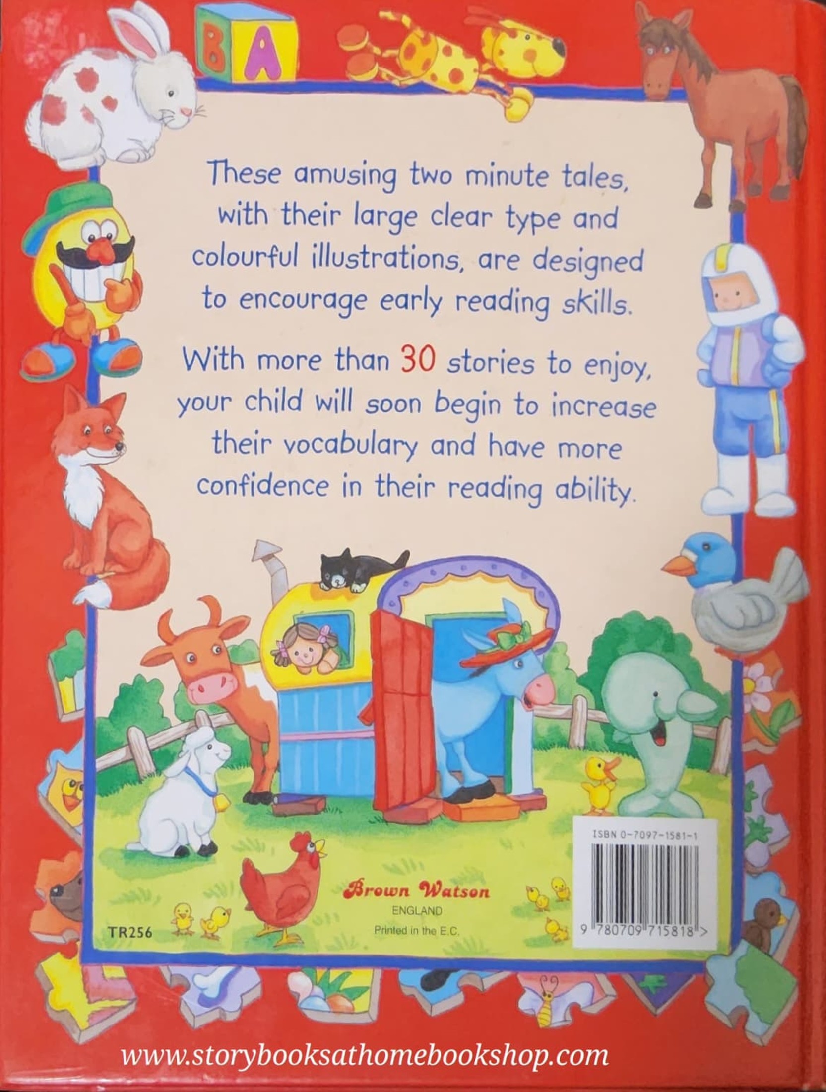 หนังสือนิทานปกแข็ง** 🍅TIME TO READ A COLLECTION OF TWO MINUTE TALES