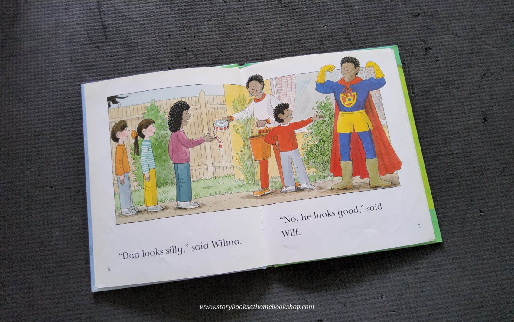 หนังสือนิทานปกแข็ง** 🍅🍅READ WITH BIFF,CHIP&KIPPER: SUPER DAD FIRST STORIES LEVEL3