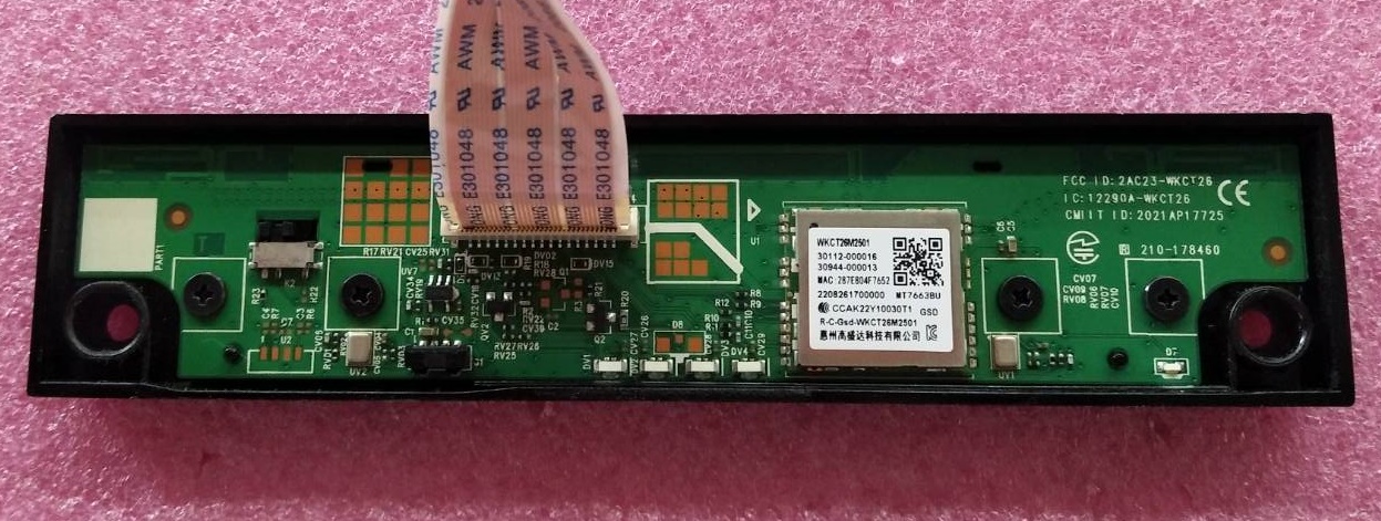 ตัวรับสัญญาณ Wifi พร้อมสายแพทีวี TCL (ทีซีแอล) มือสองพร้อมใช้งาน ใช้กับรุ่น65P637 พาร์ทWKCT27M2501