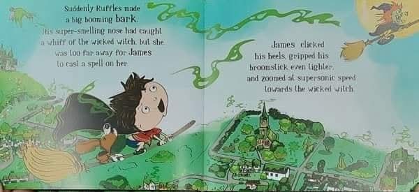 หนังสือนิทานปกแข็ง** 🍅🍓JAMES THE WIZARDS NEED YOUR HELP!