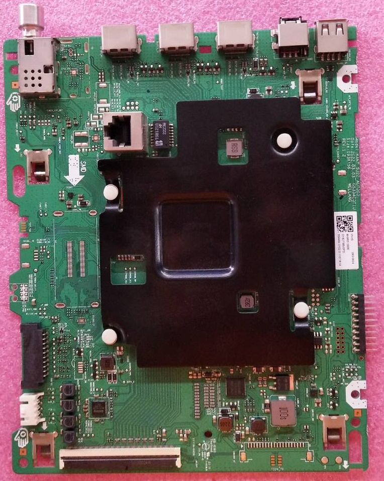 เมนบอร์ดทีวีซัมซุง Samsung มือสองพร้อมใช้งาน รุ่นUA55AU7700KXXT พาร์ท BN96-51369E ใช้กับเวอร์ชั่น XM08 เท่านั้น (ขายตรงรุ่นตรงพาร์ทและตรงเวอร์ชั่นเท่านั้น)