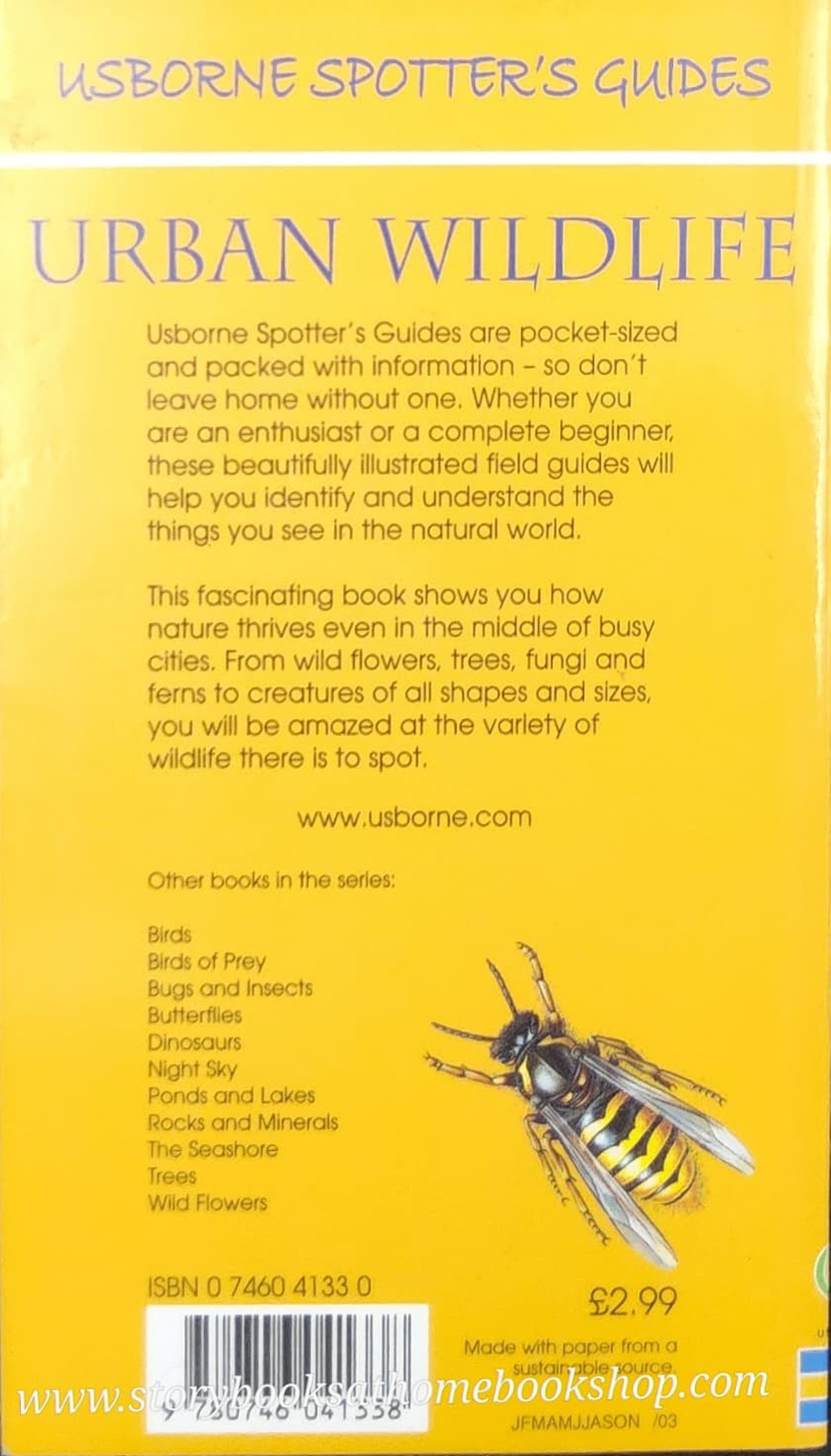 Knowledge Book** ð
ð
Usborne Spotter's Guide URBAN WILDLIFE
