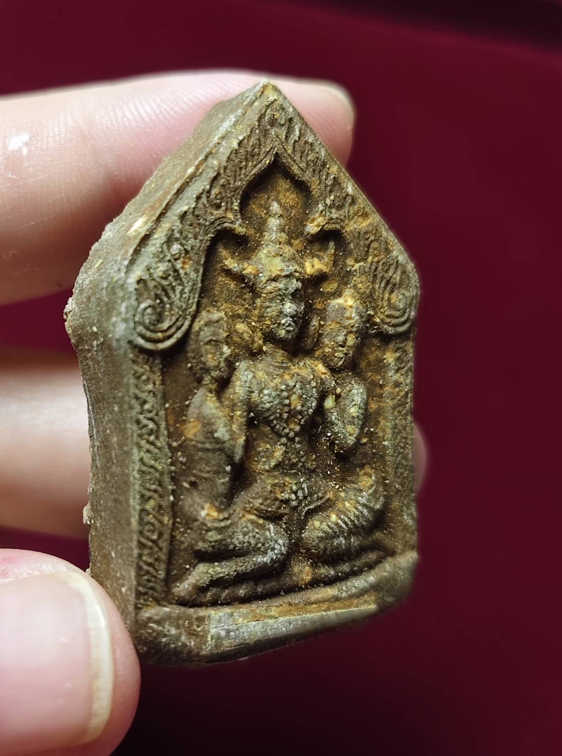 พญาเขาคำ หลังนะปะถะมัง (ตะกรุดเงิน) พระมหาวารินทร์ วัดสันต้นหมื้อ จ.เชียงใหม่ ปี 2560