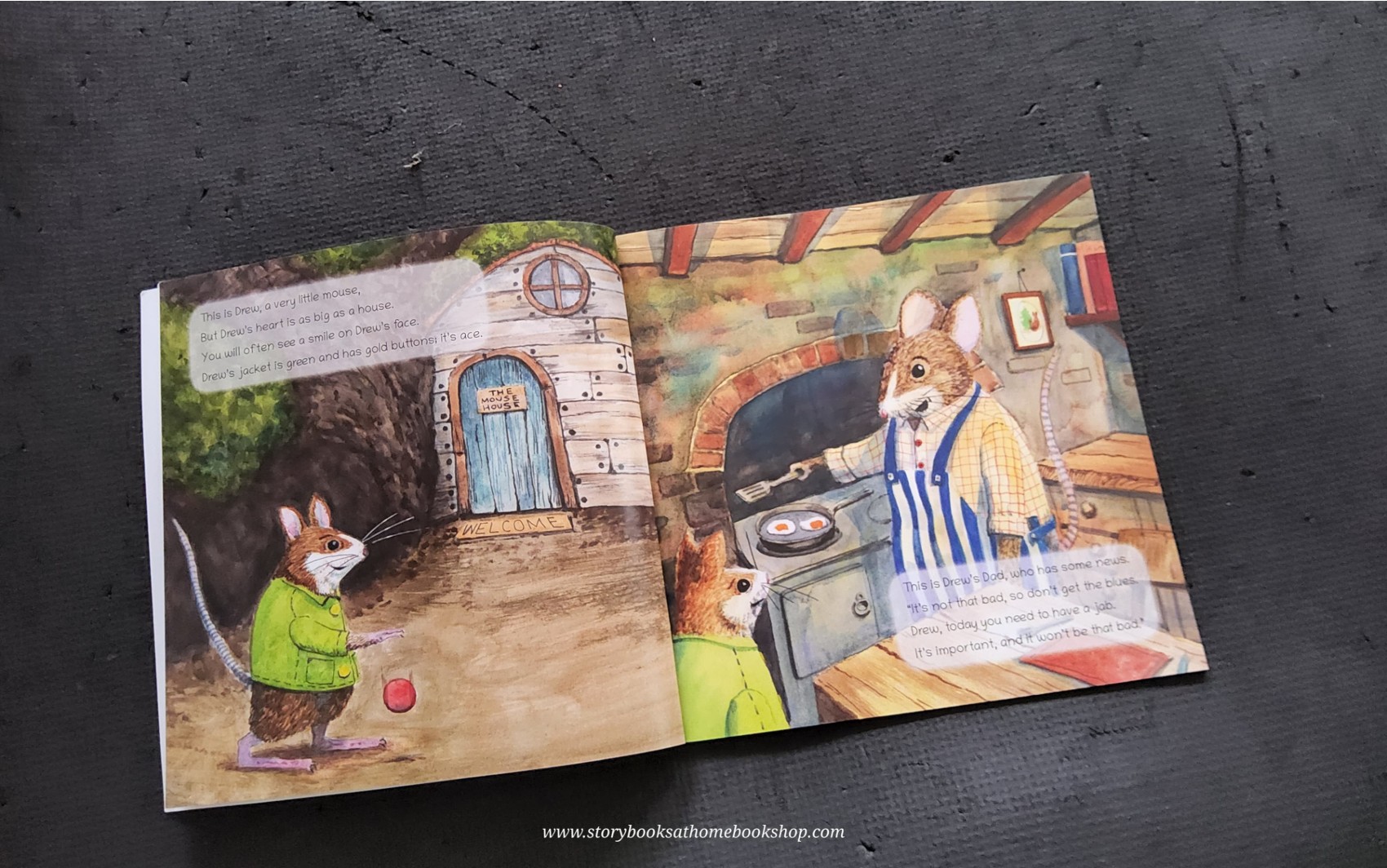 หนังสือนิทานปกอ่อน** ♥️DREW'S FAB JAB