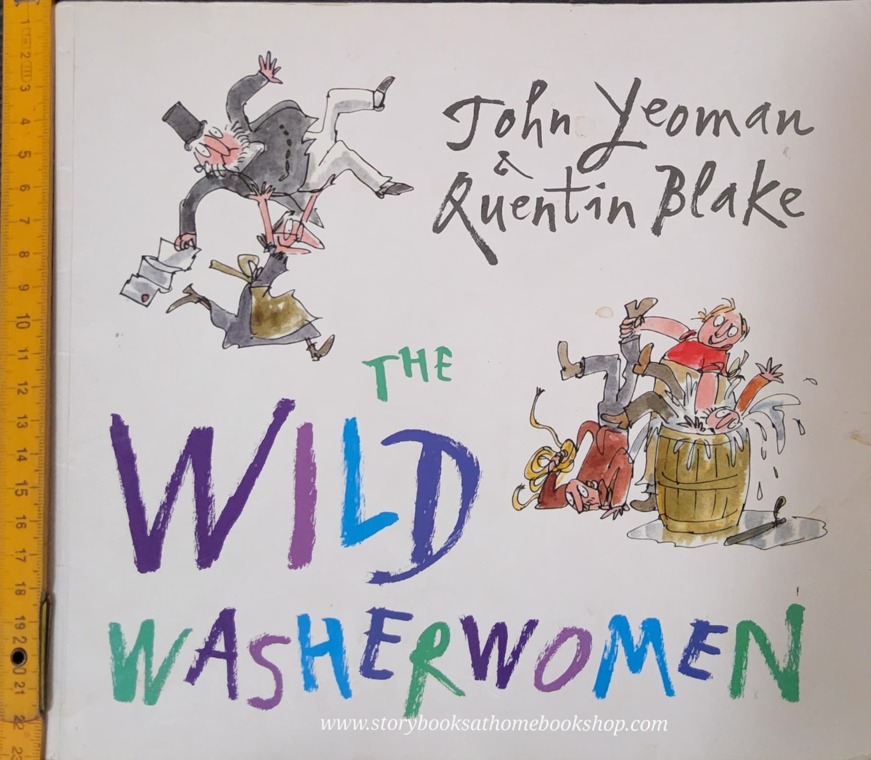 หนังสือนิทานปกอ่อน** 🍓🍓THE WILD WASHERWOMEN BY JOHN YEOMAN AND QUENTIN BLAKE