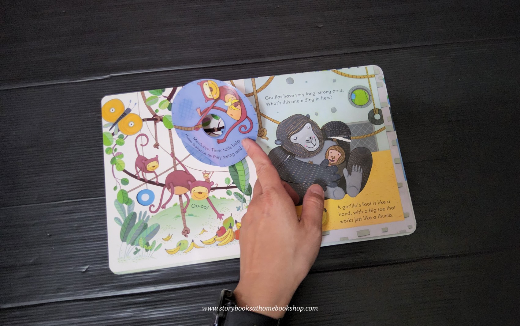 PEEP BOARD BOOK** ♥️USBORNE PEEP INSIDE THE ZOO