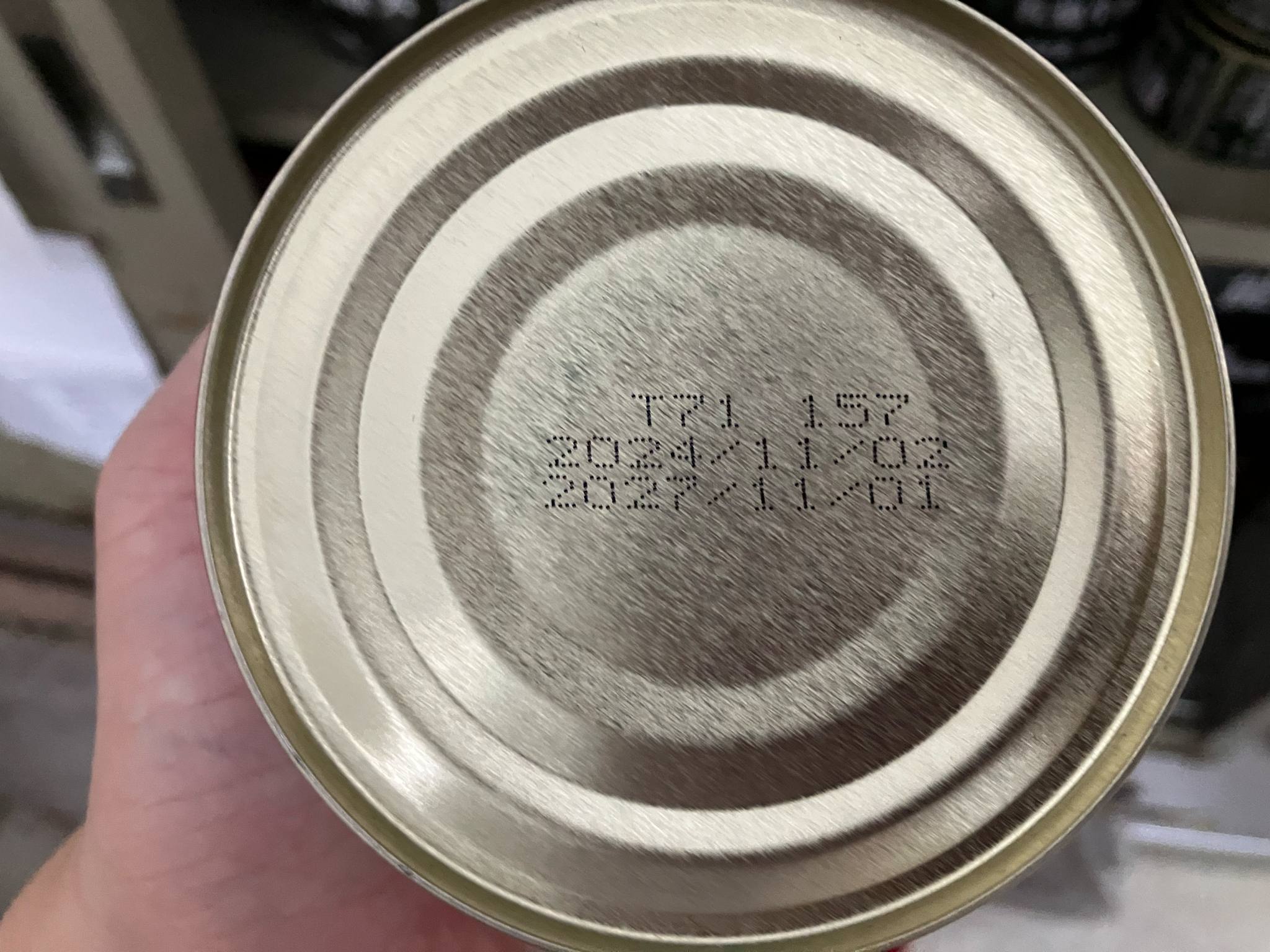 MRE ทหารจีน *เนื้อตุ๋นกระป๋อง* พร้อมทาน อาหารทหาร braised beef canned ready to eat เก็บได้3ปี