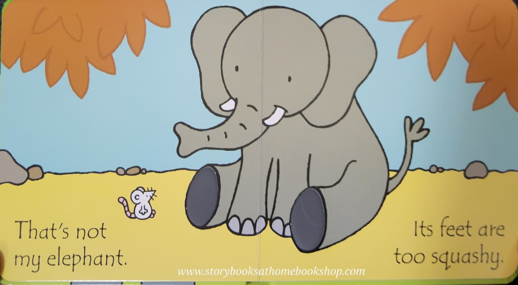 Touch and Feel Board Book** 🍅🍓That's not my ELEPHANT...