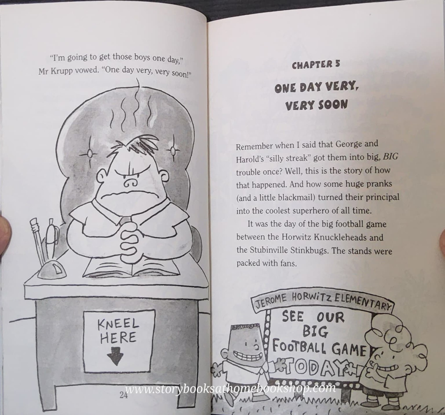 วรรณกรรมเยาวชน แนะนำ** 🍅🍓THE ADVENTURES OF CAPTAIN UNDERPANTS AN EPIC NOVEL BY DAV PILKEY