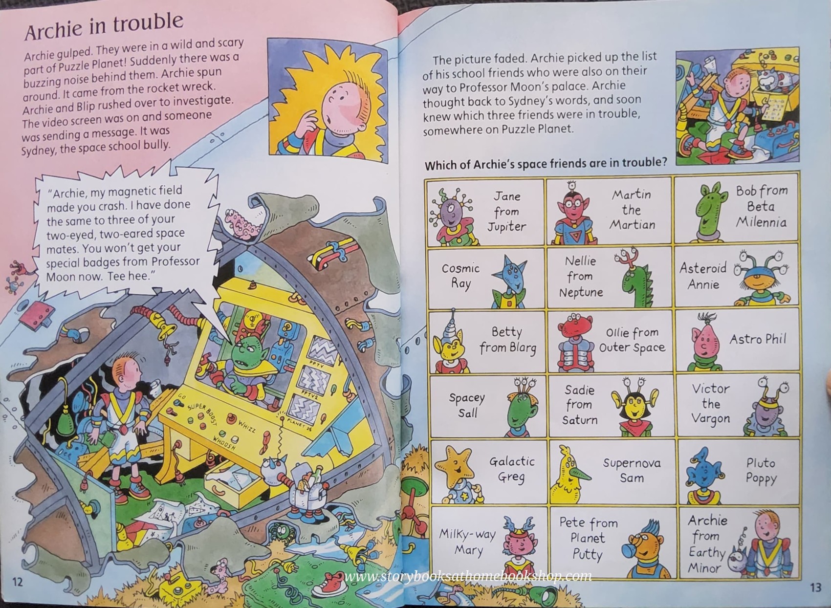 PUZZLE BOOK** ♥️USBORNE YOUNG PUZZE BOOKS:PUZZLE PLANET