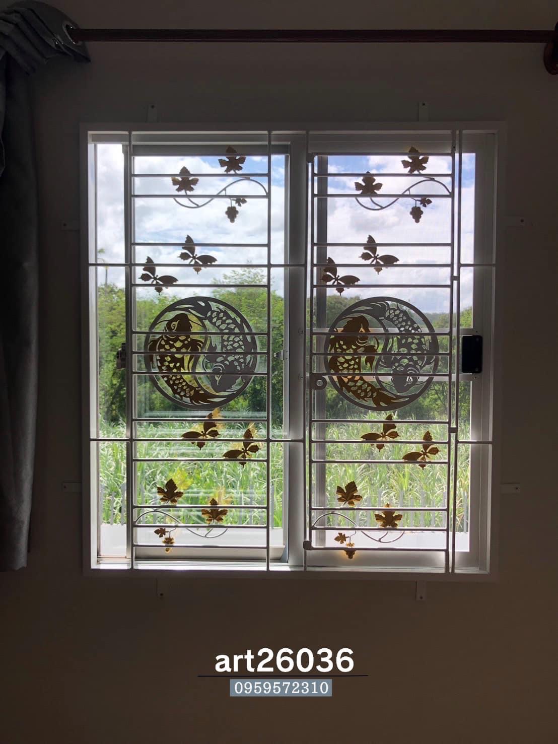 เหล็กดัด หน้าต่าง ลายยอดฮิต