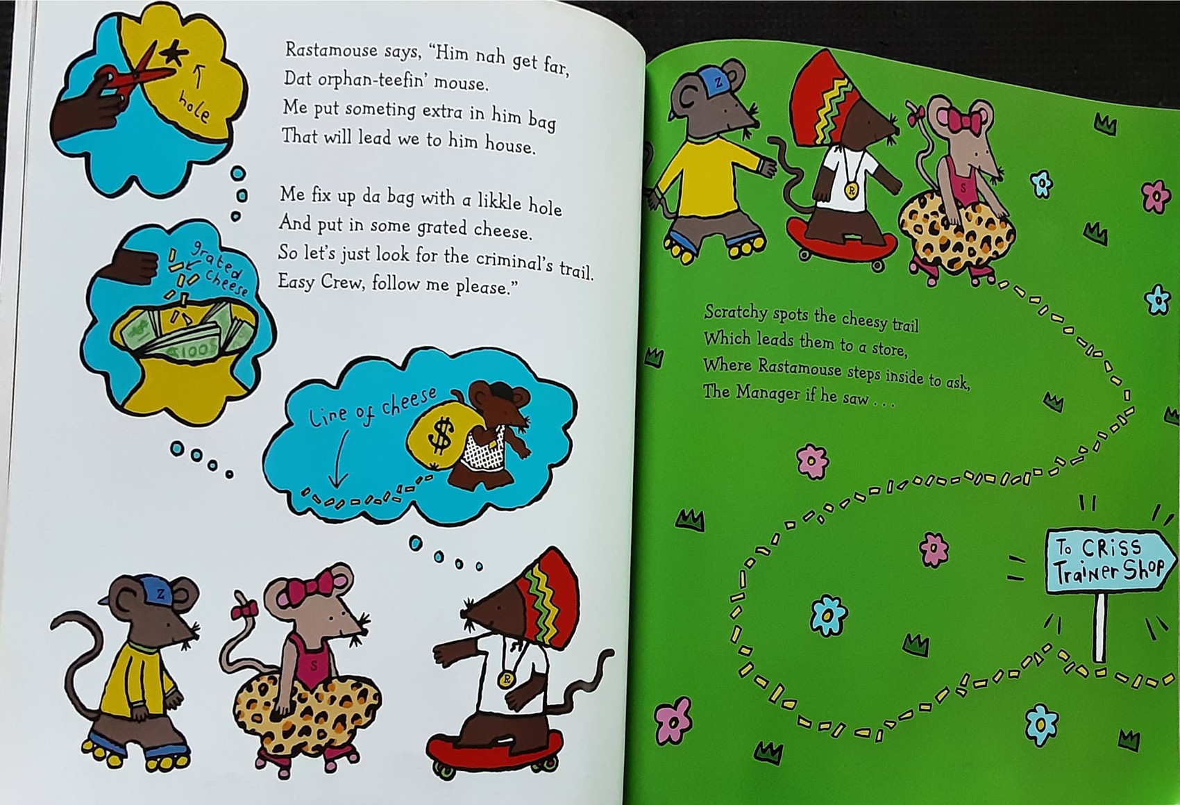 หนังสือนิทานปกอ่อน 🍅🍓Rastamouse and Da Bag- a Bling