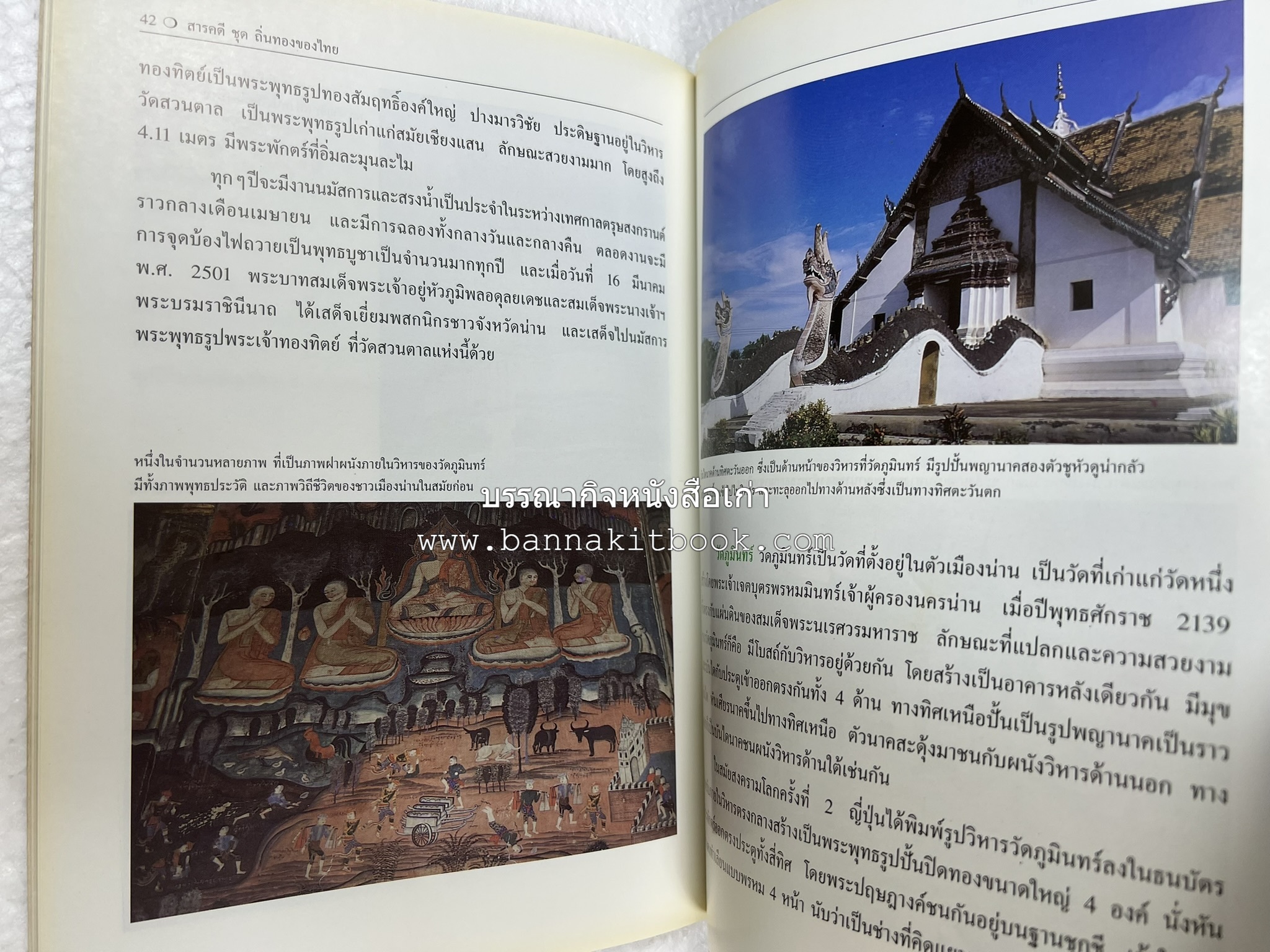 น่าน สารคดีชุดถิ่นทองของไทย โดย : สมัย สุทธิธรรม.