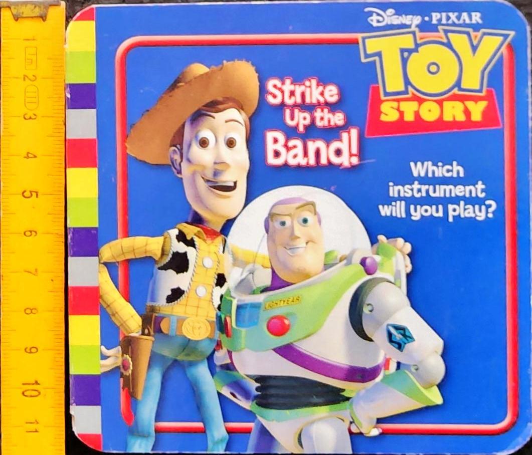 BOARD BOOK ** 🍅🍓DISNEY PIXAR TOY STORY STRIKE UP THE BAND!