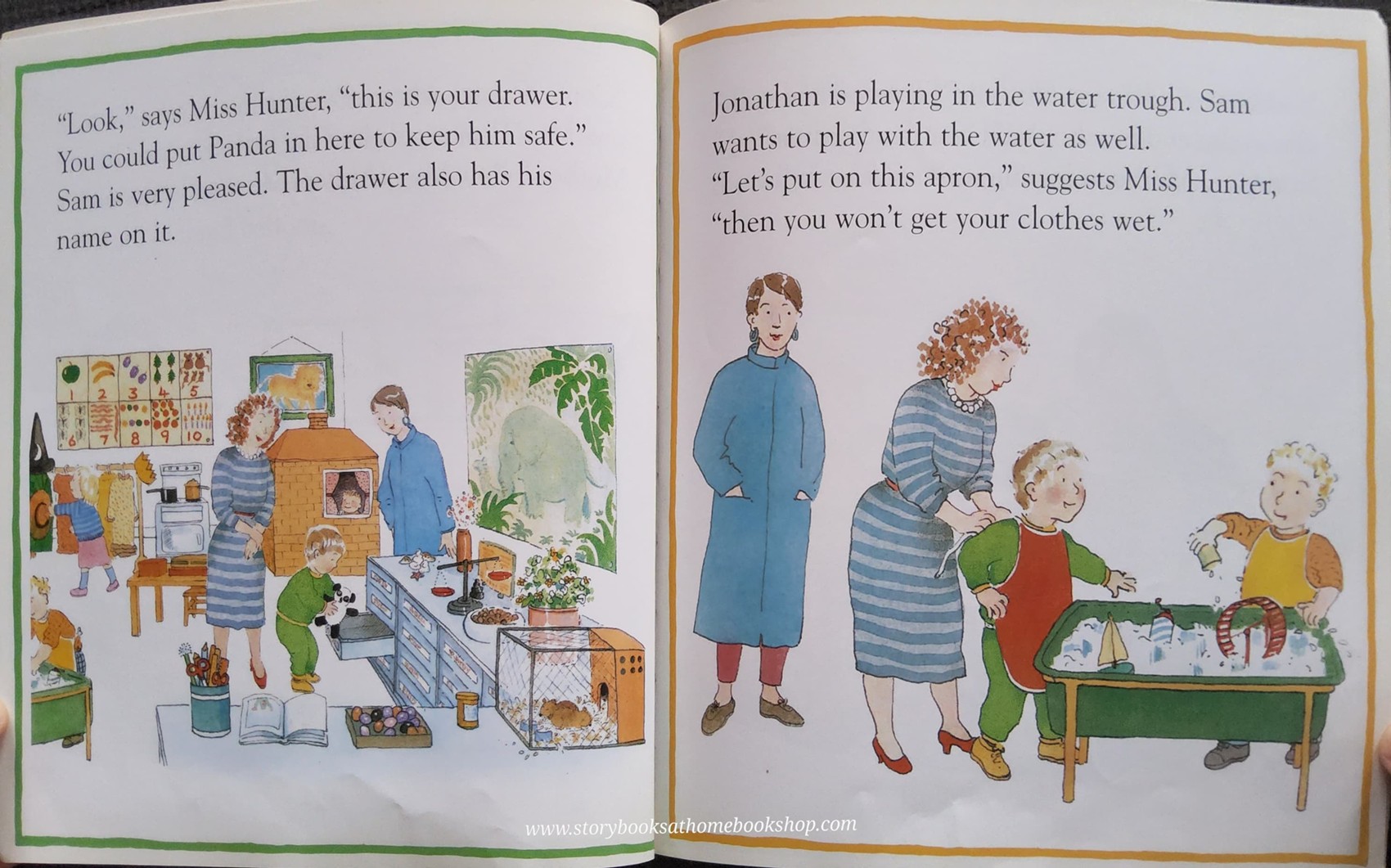 หนังสือนิทานปกอ่อน** 🍅🍓FIRST EXPERIENCES: SAM STARTS SCHOOL