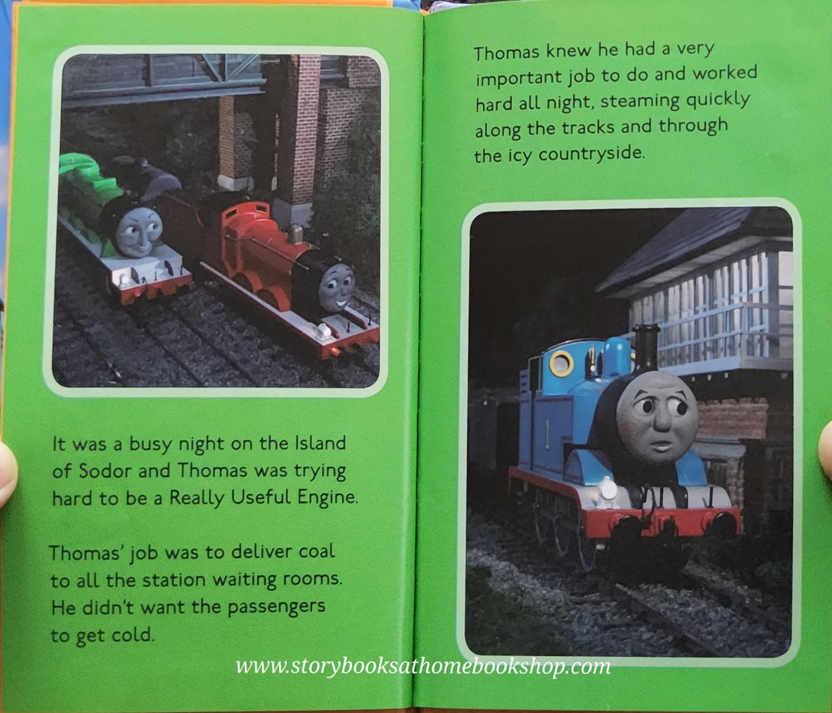 หนังสือนิทานปกแข็ง** 🍅THOMAS&FRIENDS: THOMAS' BUSY DAY