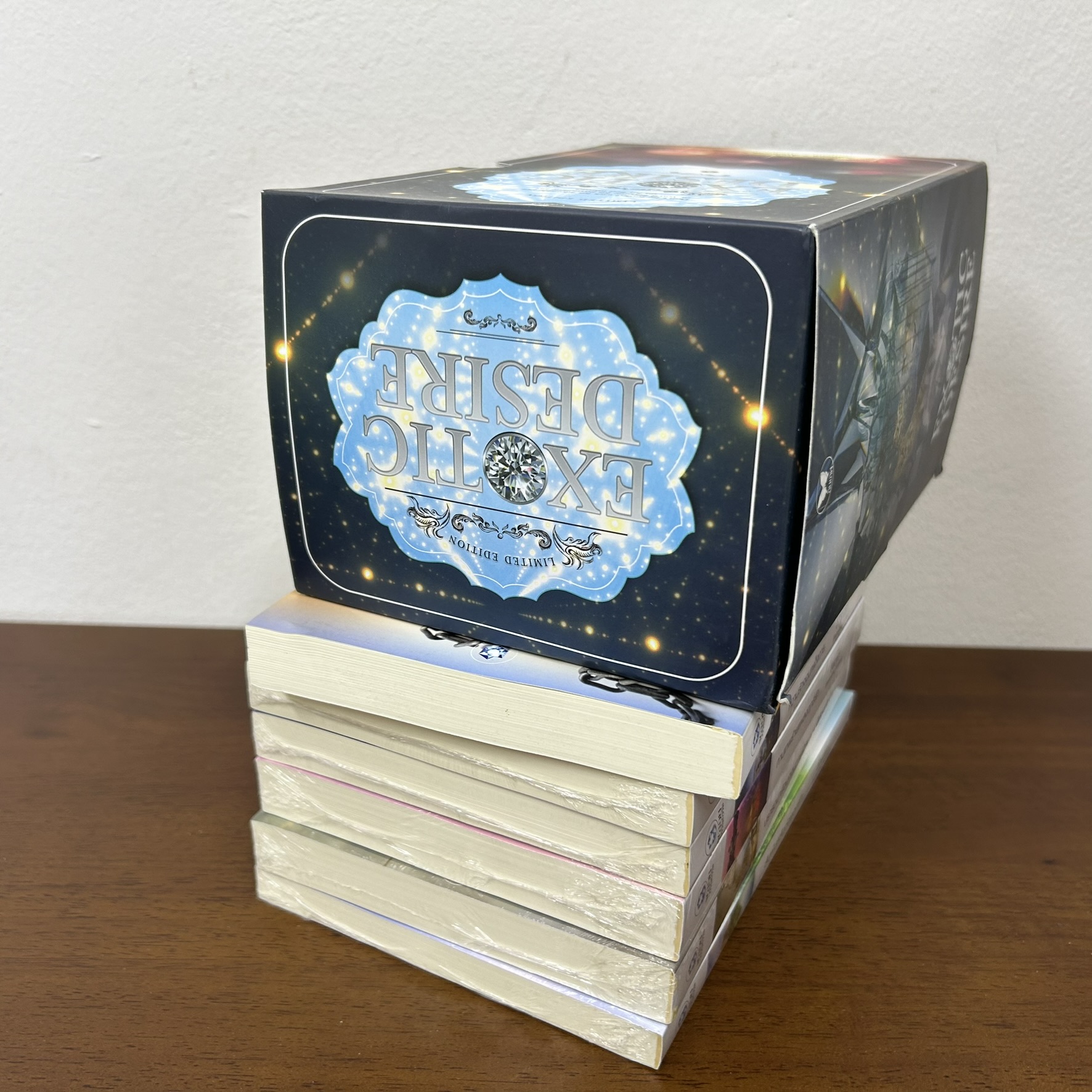 Exotic Desire- กามเทพร้ายแผลงฤทธิ์รัก/ปรารถนาร้อนจอมวายร้าย/สัมพันธ์ลับต่อรองรัก/หวานรักจอมเผด็จการ (มือสอง)