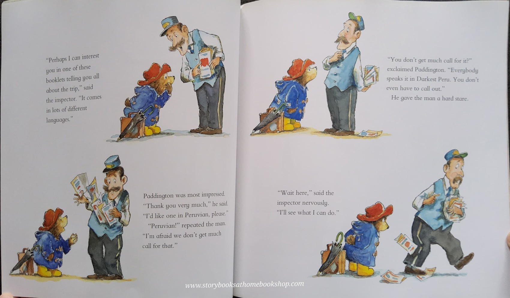 หนังสือนิทานปกอ่อน** ♥️PADDINGTON AND THE GRAND TOUR BY MICHAEL BOND