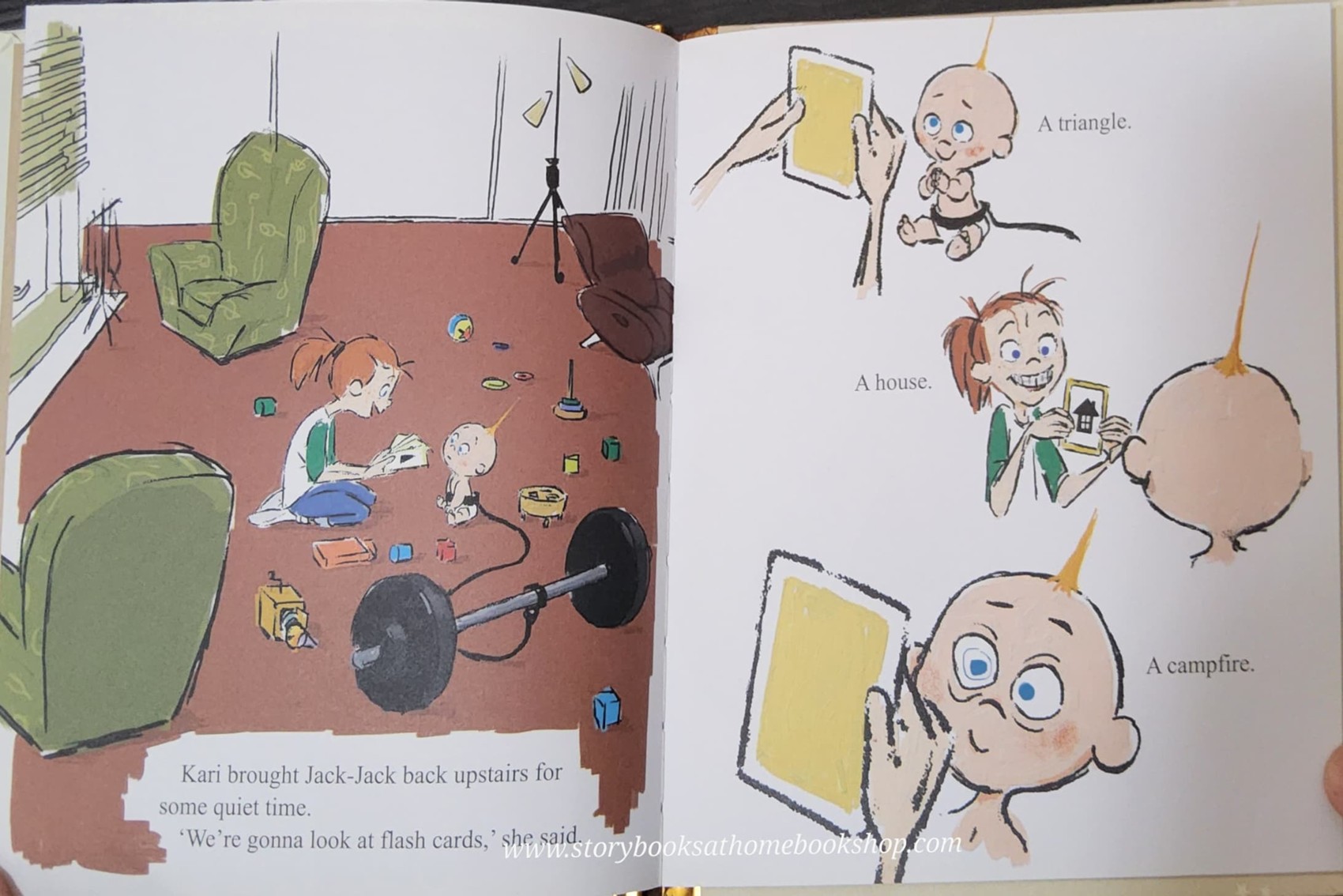 หนังสือนิทานปกแข็ง** 🍅🍅A TREASURE COVE STORY:THE INCREDIBLES JACK-JACK ATTACK