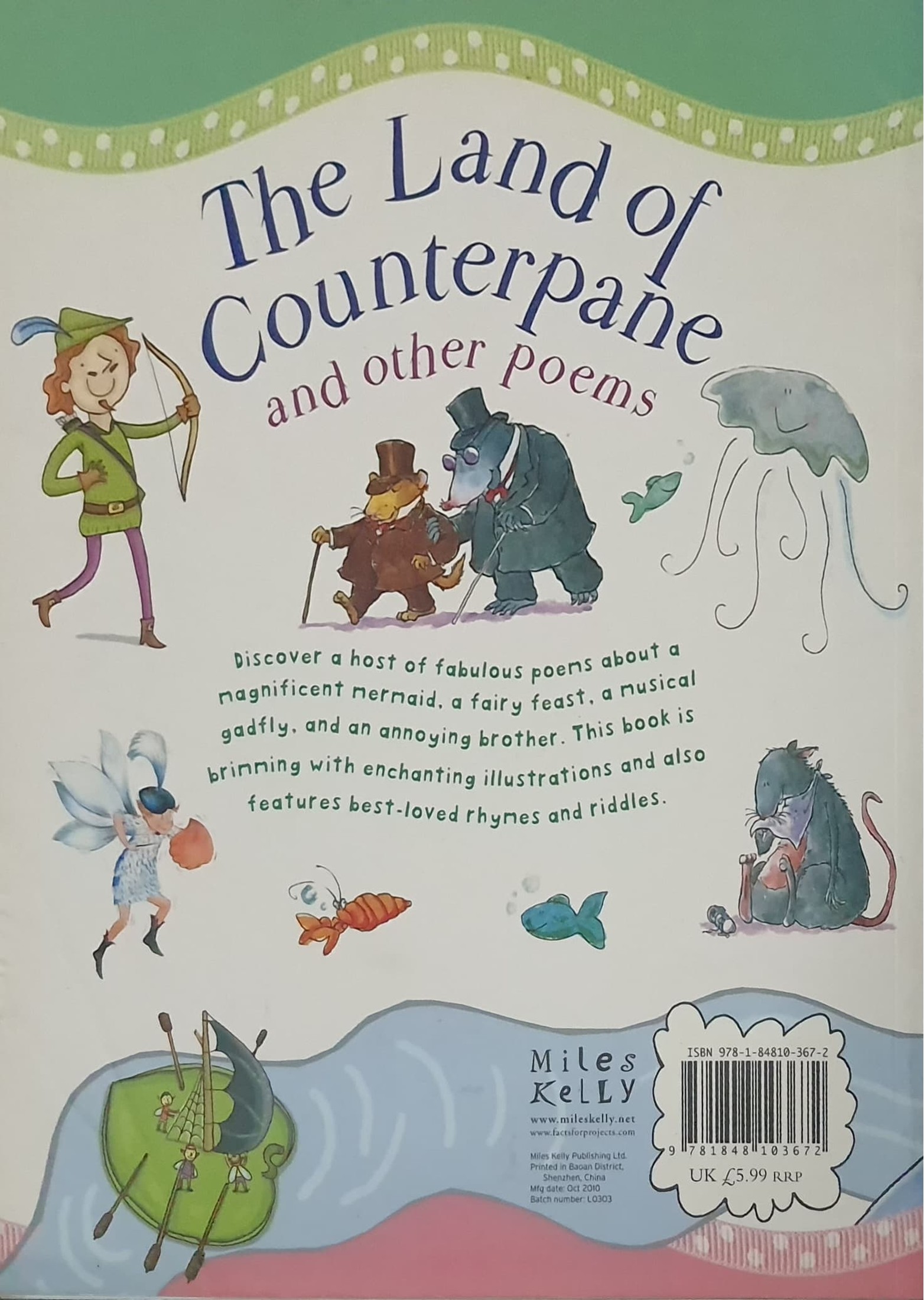 หนังสือนิทานปกแข็ง ** ♥️THE LAND OF COUNTERPANE AND OTHER POEMS