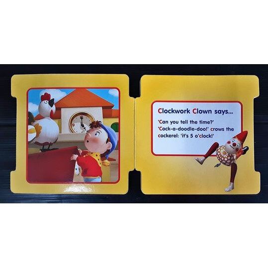 หนังสือนิทานภาษาอังกฤษ สภาพดี 70-80% ปกแข็ง Board Book เรื่อง Noddy Alphabet 'c'