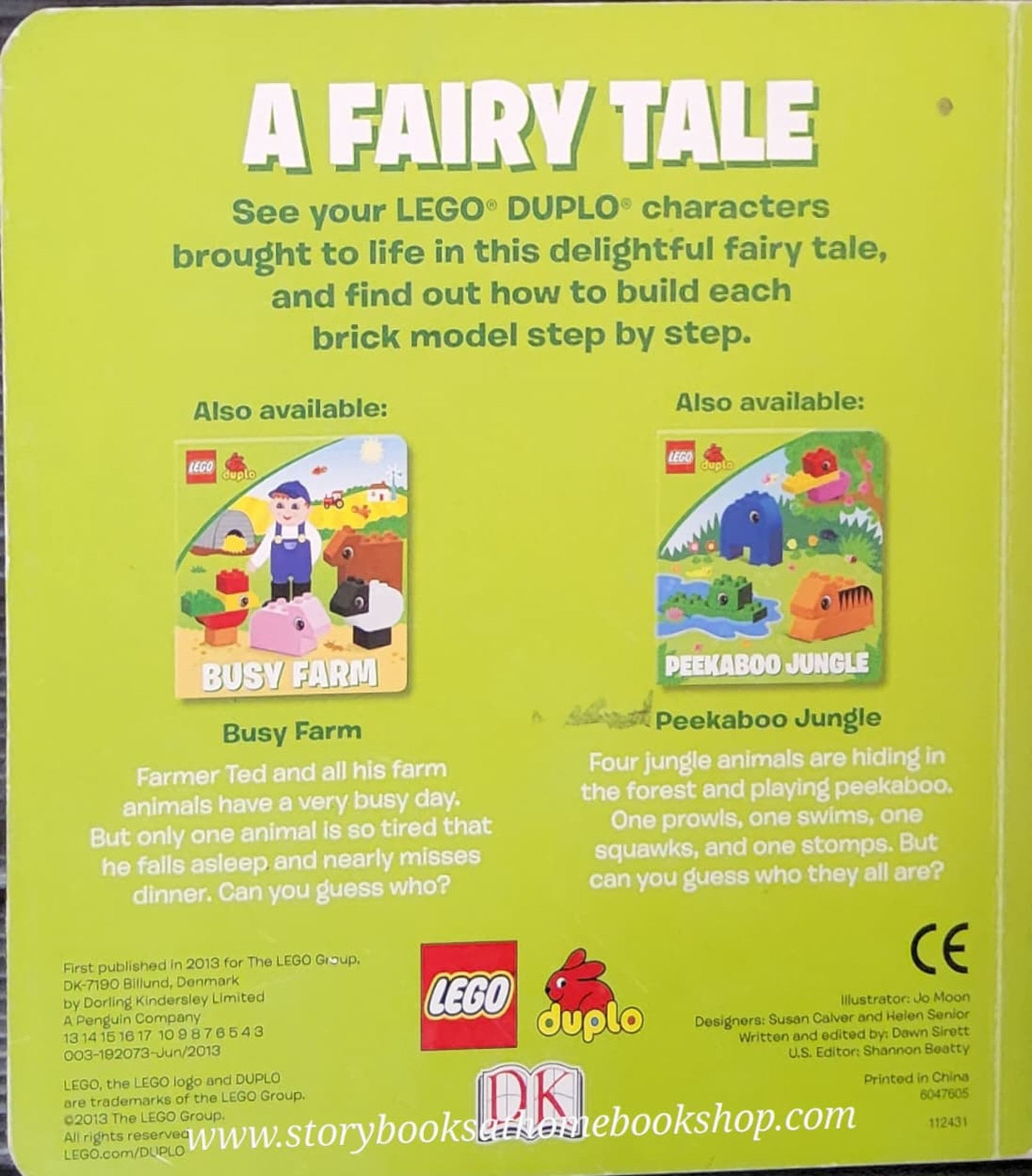 BOARD BOOK** ♥️LEGO DUPLO A FAIRY TALE