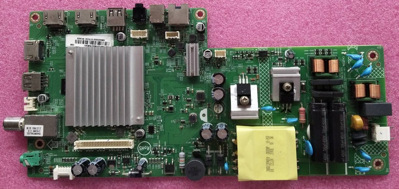 เมนบอร์ดทีวี ฟิลลิปส์ PHILIPS ของแท้ถอดจากเครื่อง รุ่น43PFT6915/67 พาสบอร์ด 715GB295-C0C-000-004Y