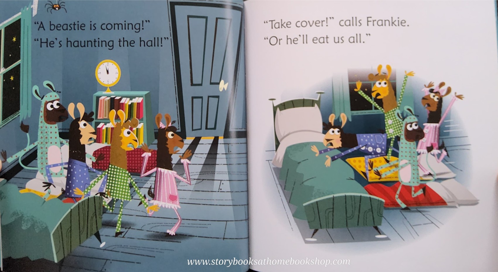 หนังสือนิทานปกอ่อน** ♥️USBORNE PHONICS READERS:LLAMAS IN PYJAMAS