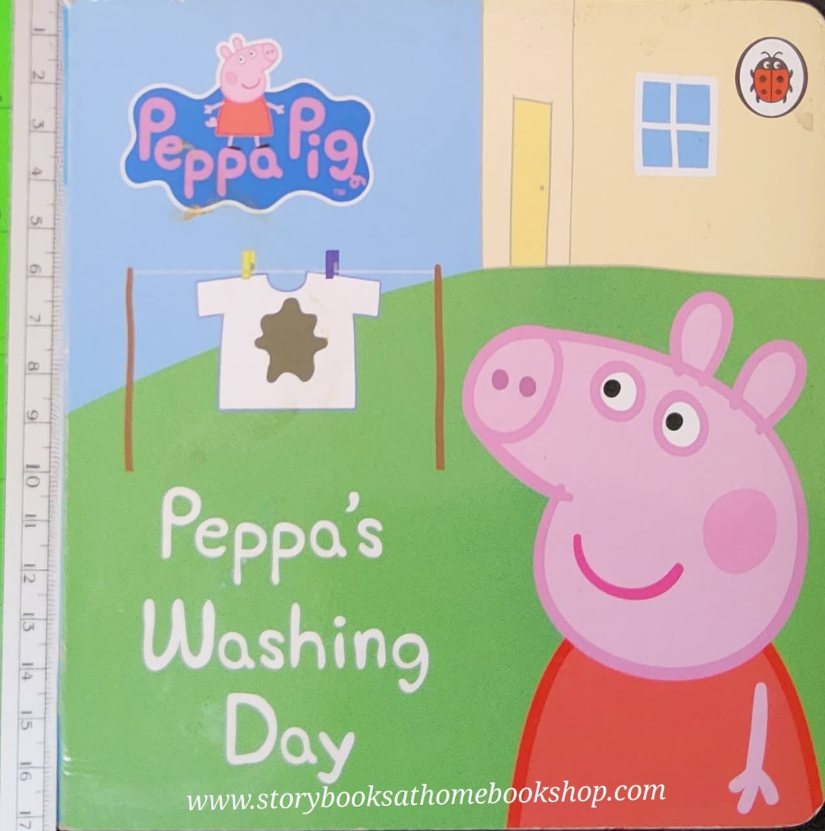 BOARD BOOK ** 🍅🍅PEPPA PIG: PEPPA's WASHING DAY (ปกแข็ง)