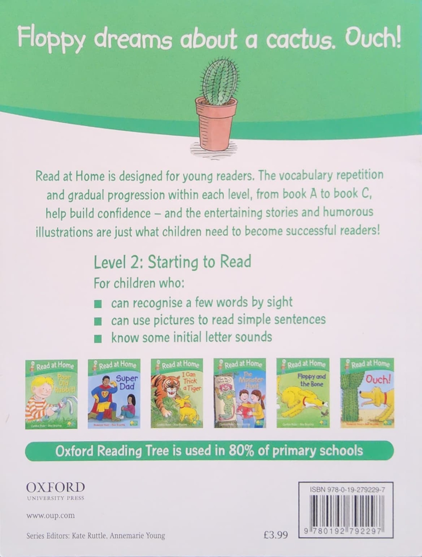 หนังสือนิทานปกอ่อน ** 🍅🍓 READ AT HOME 2C: OUCH!