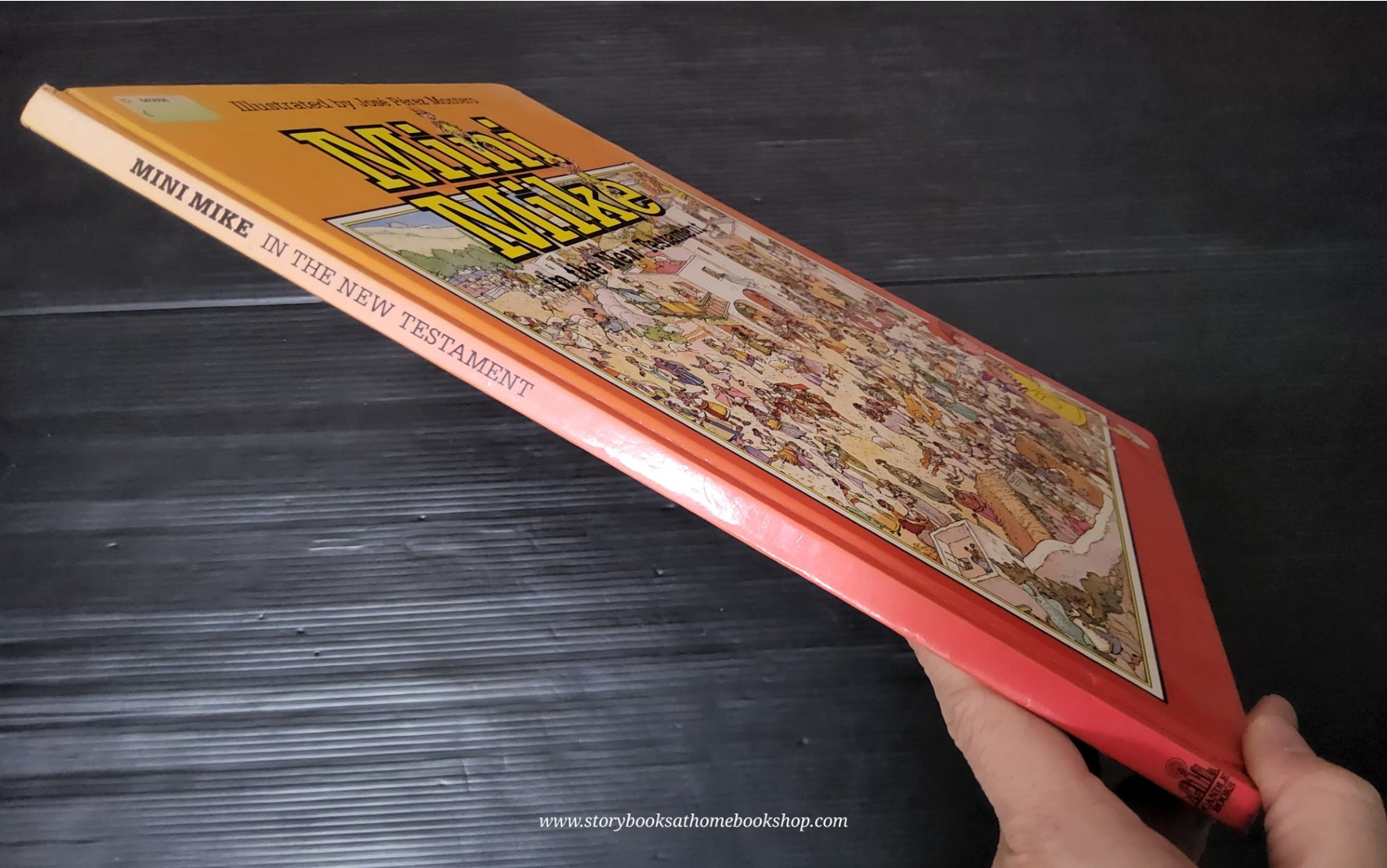 หนังสือนิทานปกแข็ง Puzzle book 🍅🍓 MINI MIKE in the New Testament