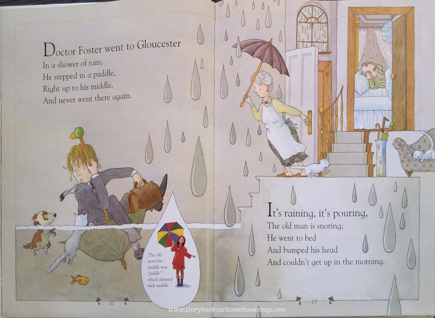 หนังสือนิทานปกแข็ง** 🍅🍅THE DORLING KINDERSLEY BOOK OF NURSERY RHYMES BY DEBI GLIORI