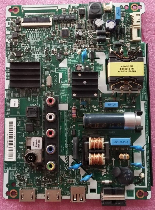 เมนบอร์ดทีวีซัมซุง Samsung ของแท้ถอดจากเครื่อง รุ่น UA43N5003