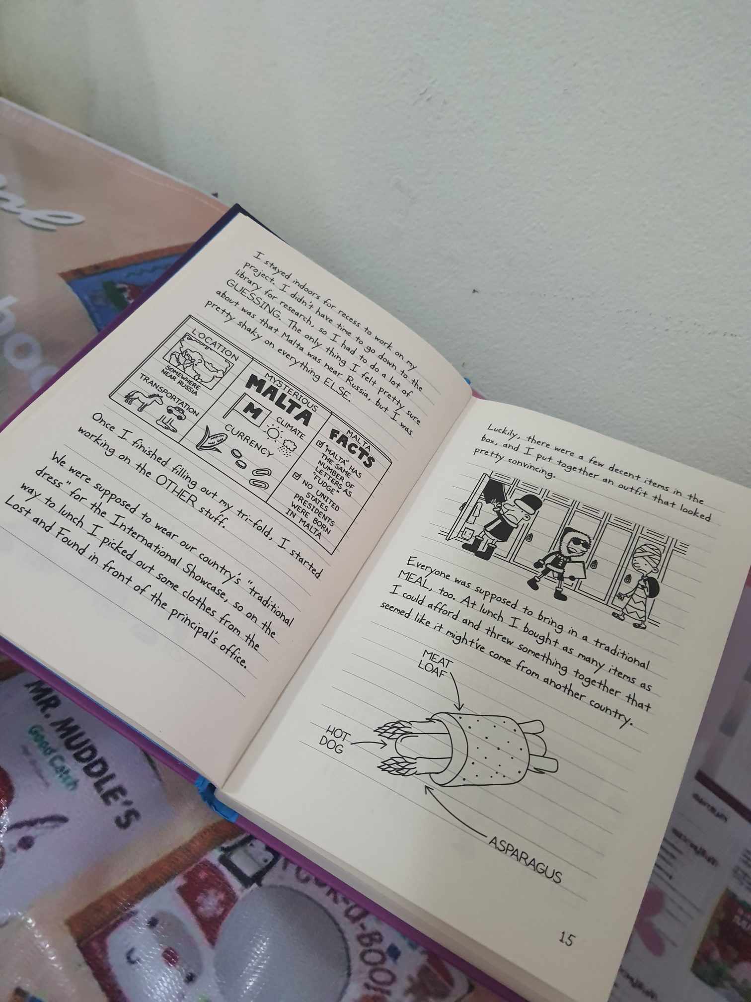 วรรณกรรมเยาวชน INTERNATIONAL BESTSELLER** **หนังสือนิทานปกแข็ง** 🍅🍅DIARY OF A WIMPY KID THE MELTDOWN