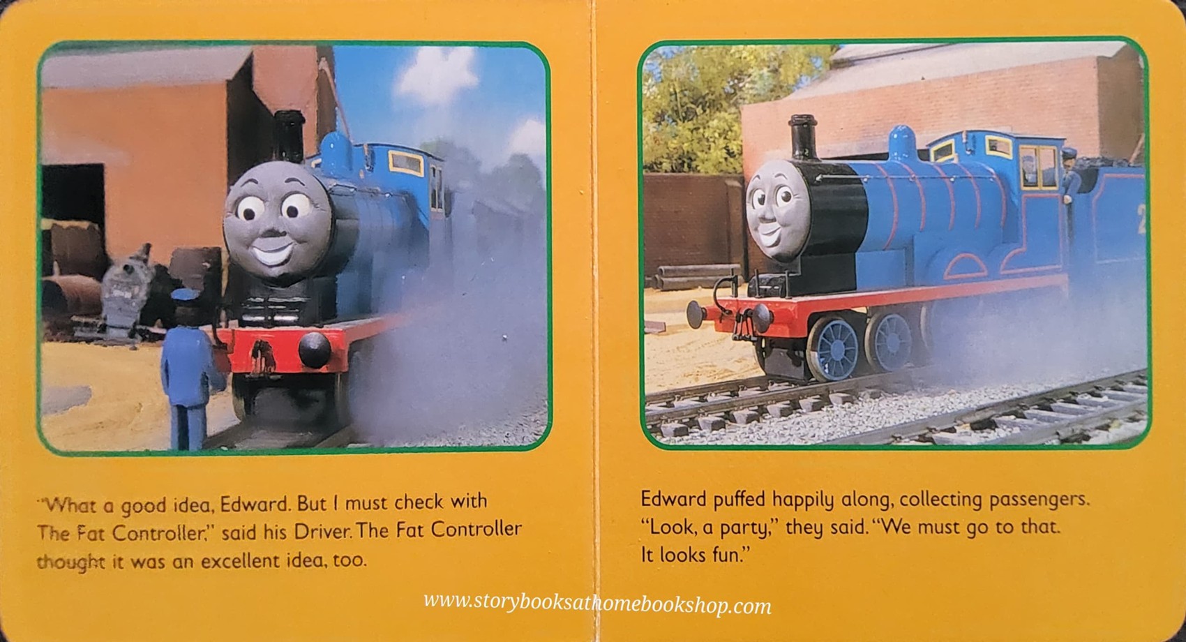 BOARD BOOK ** ð
THOMAS & FRIENDS EDWARD AND THE PARTY