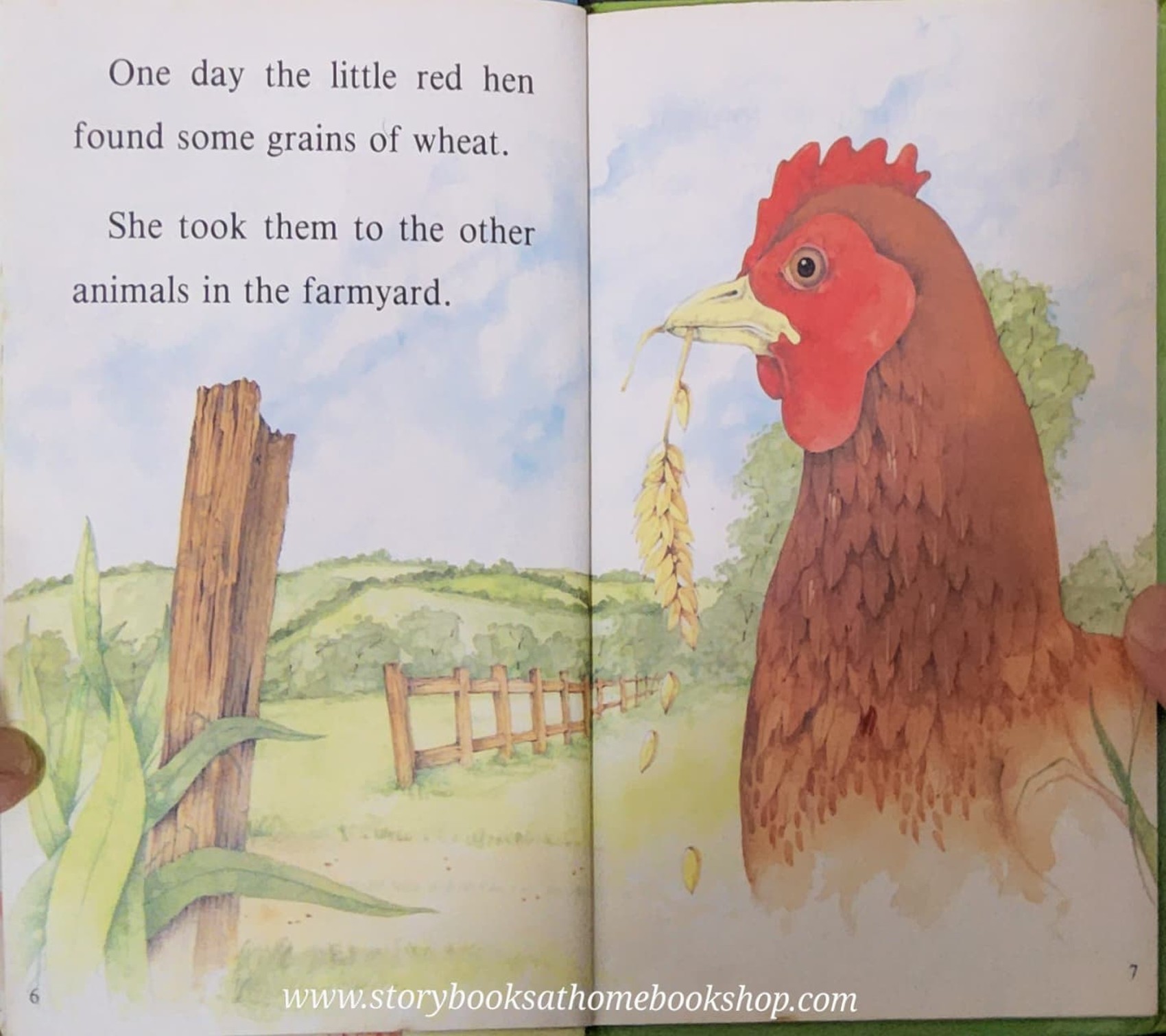 หนังสือนิทานปกแข็ง ** ♥️WELL-LOVED TALES: THE LITTLE RED HEN