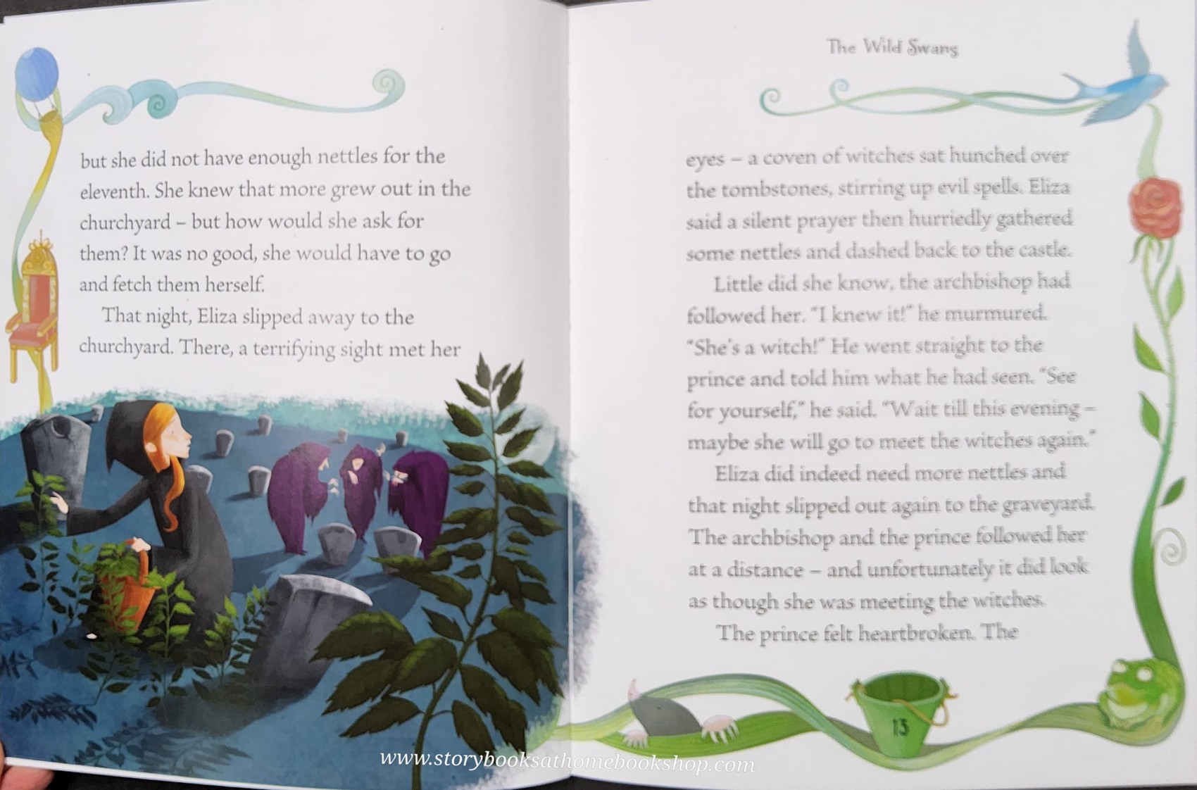 หนังสือนิทานปกอ่อน ** 🍅🍓Hans Christian Andersen:The Wild Swans and other Fairy tales