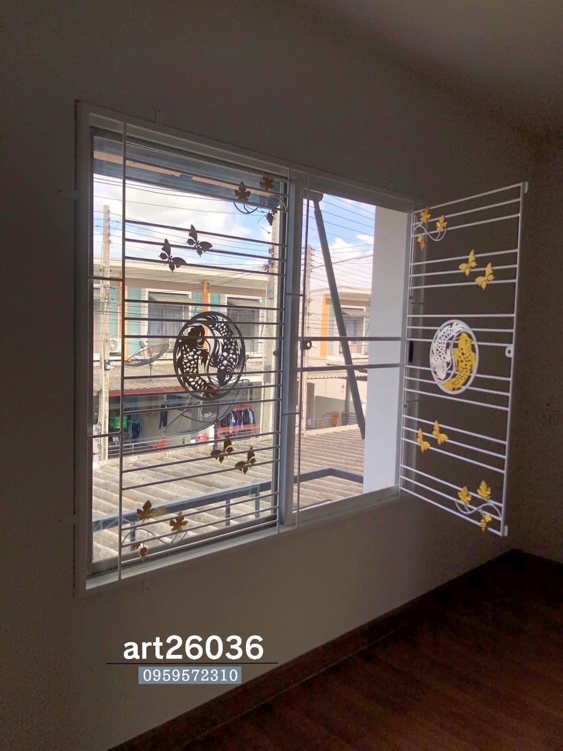 เหล็กดัด หน้าต่าง ลายยอดฮิต