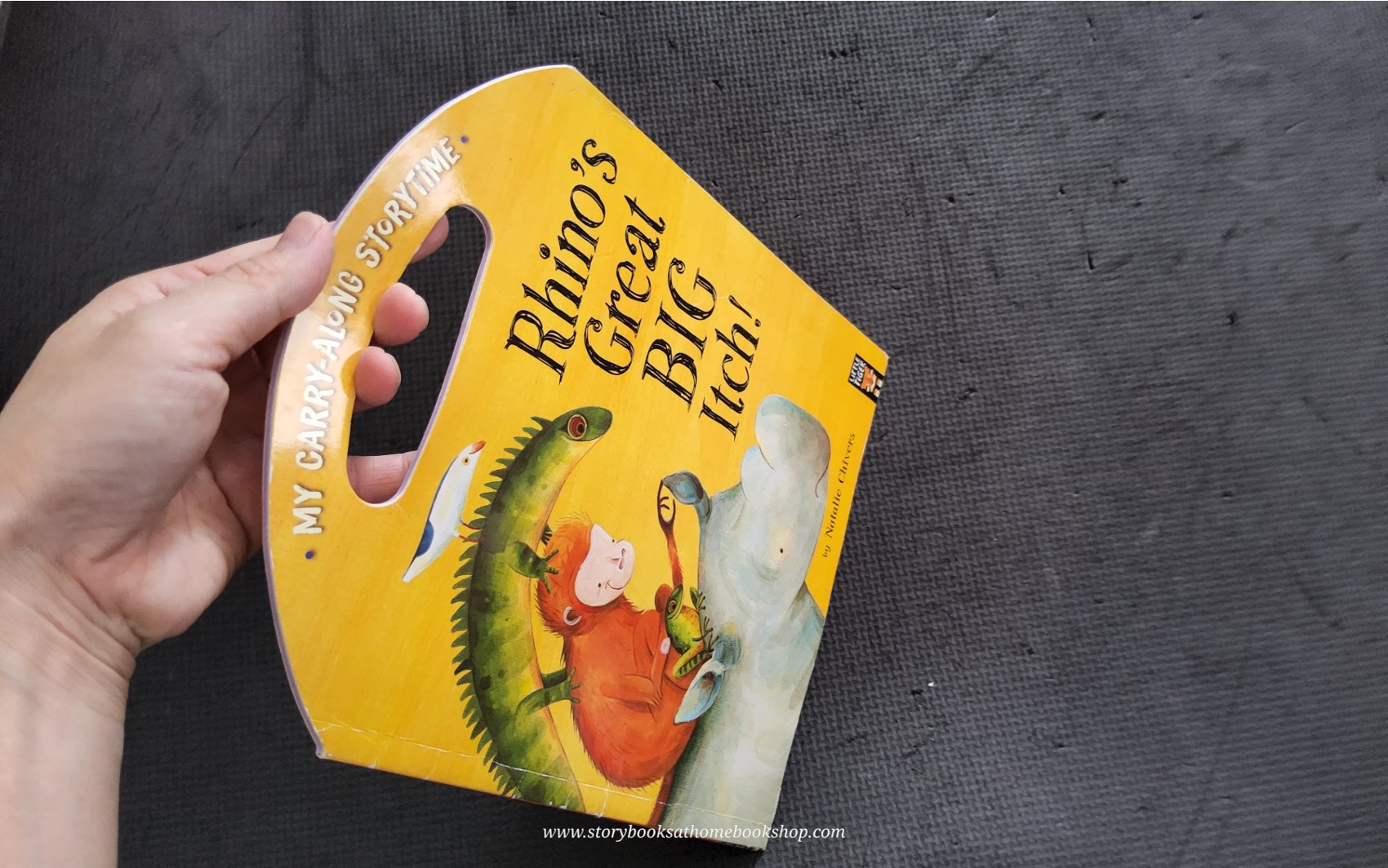 หนังสือนิทานปกอ่อน** 🍅🍓MY CARRY-ALONG STORYTIME:RHINO'S GREAT BIG ITCH!