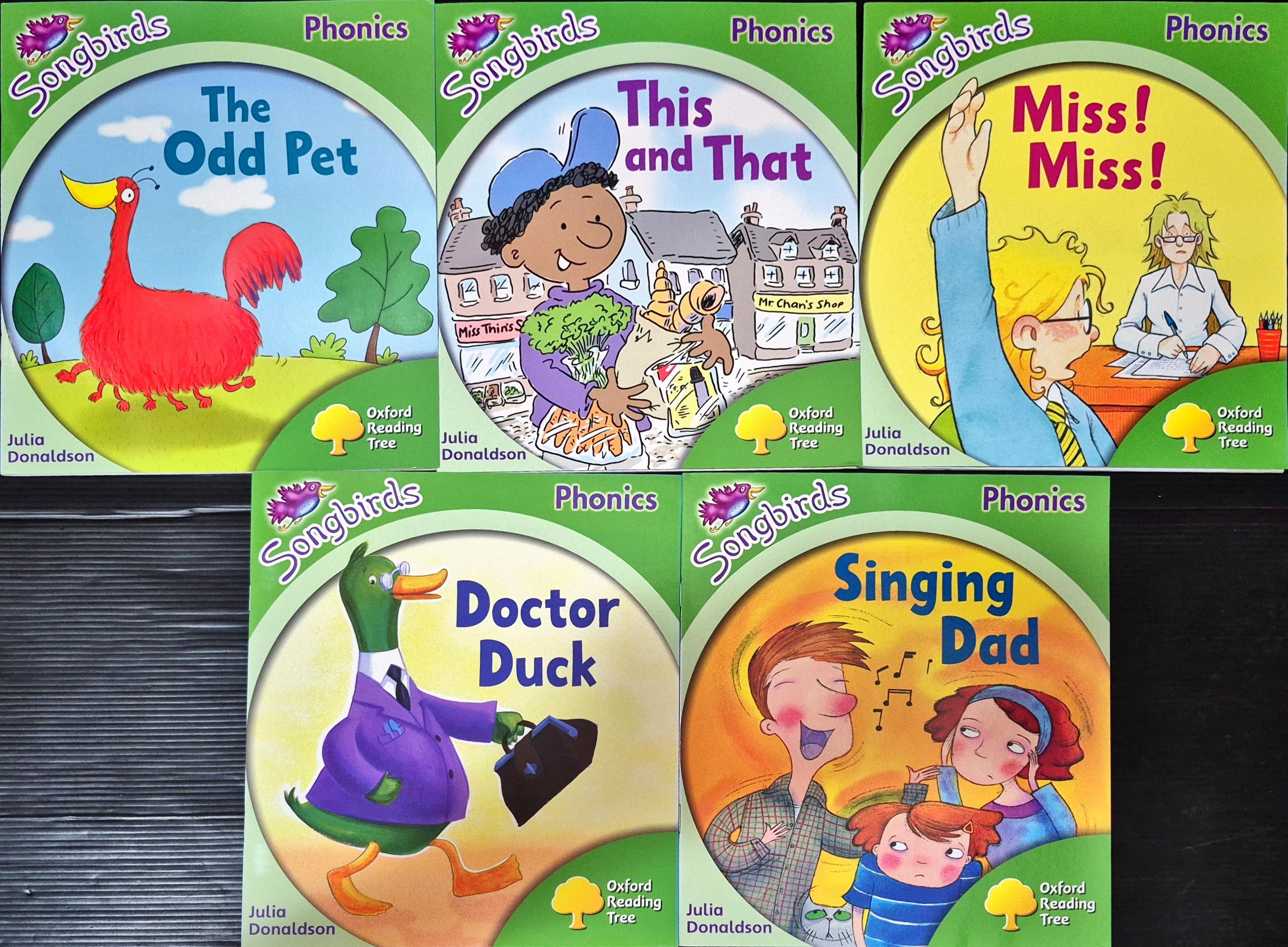SONGBIRDS PHONICS BY JULIA DONALDSON