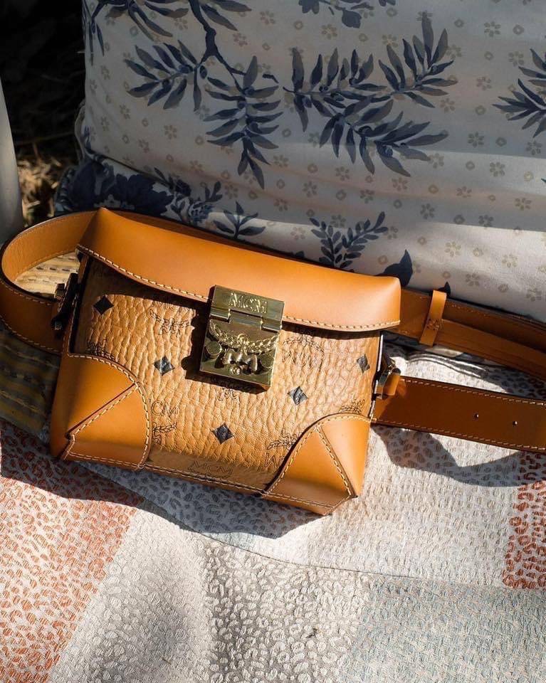 New Mcm solfberlin crossbody/beltbag
