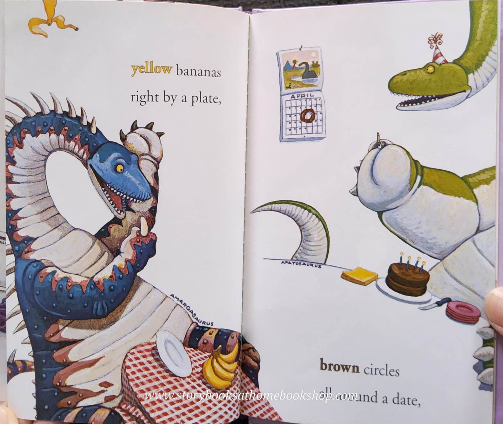 หนังสือนิทานปกแข็ง ** ♥️HOW DO DINOSAURS LEARN COLOURS AND NUMBERS