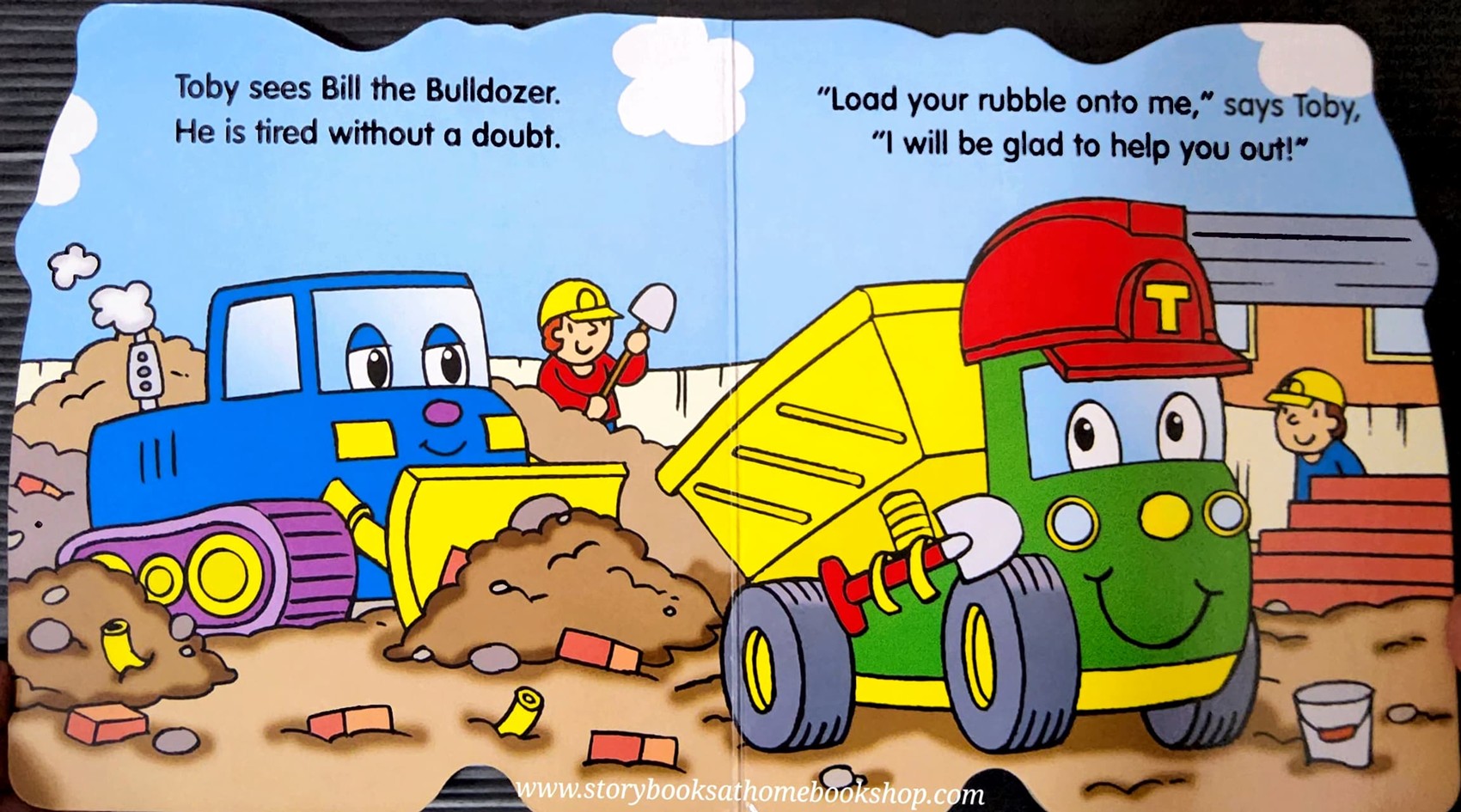 BOARD BOOK** 🍅🍅TOBY THE TRUCK