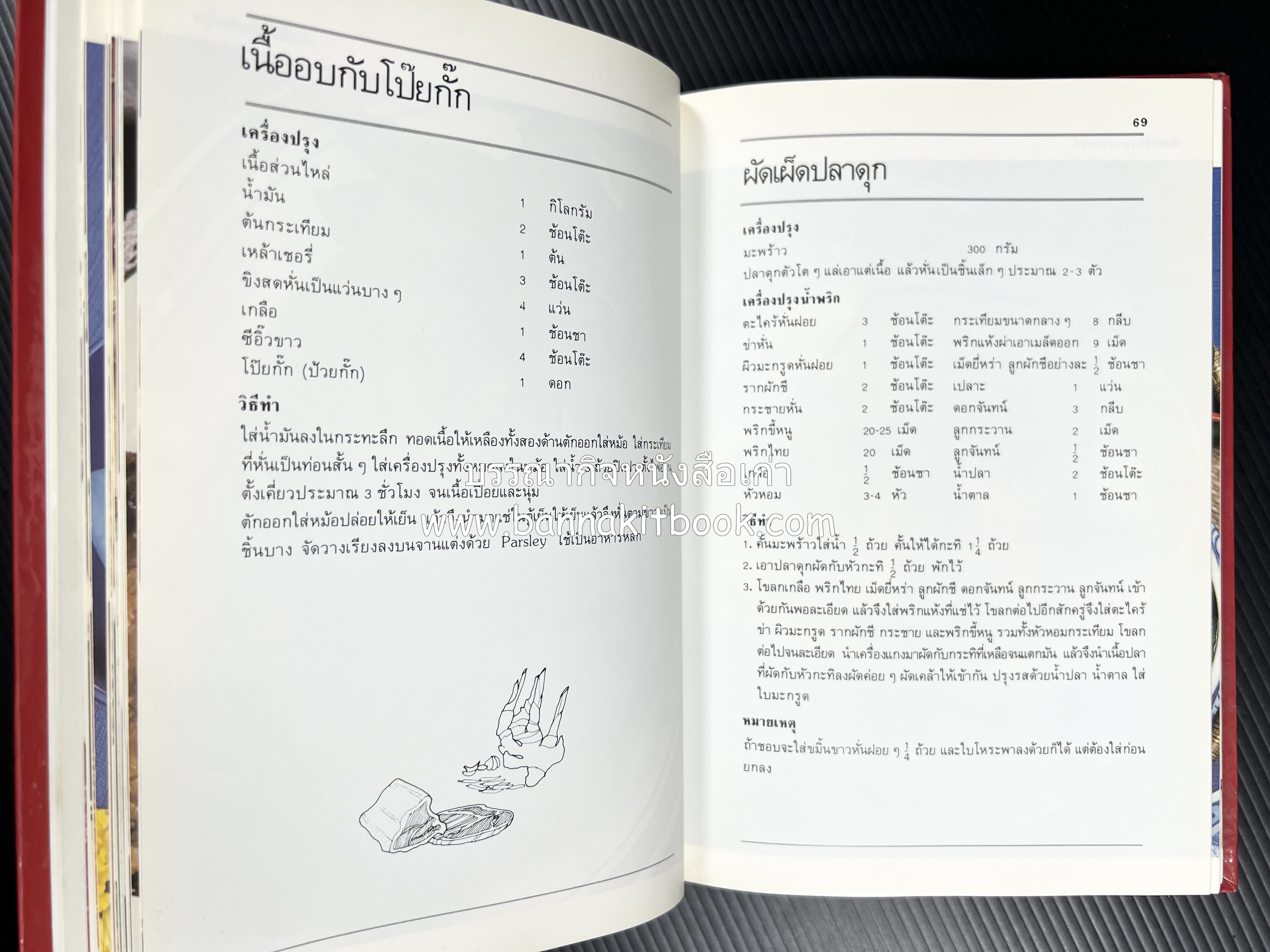อาหารหลายรส โดย : อาจารย์ศรีสมร คงพันธุ์ (ตำรับอาหารไทย).