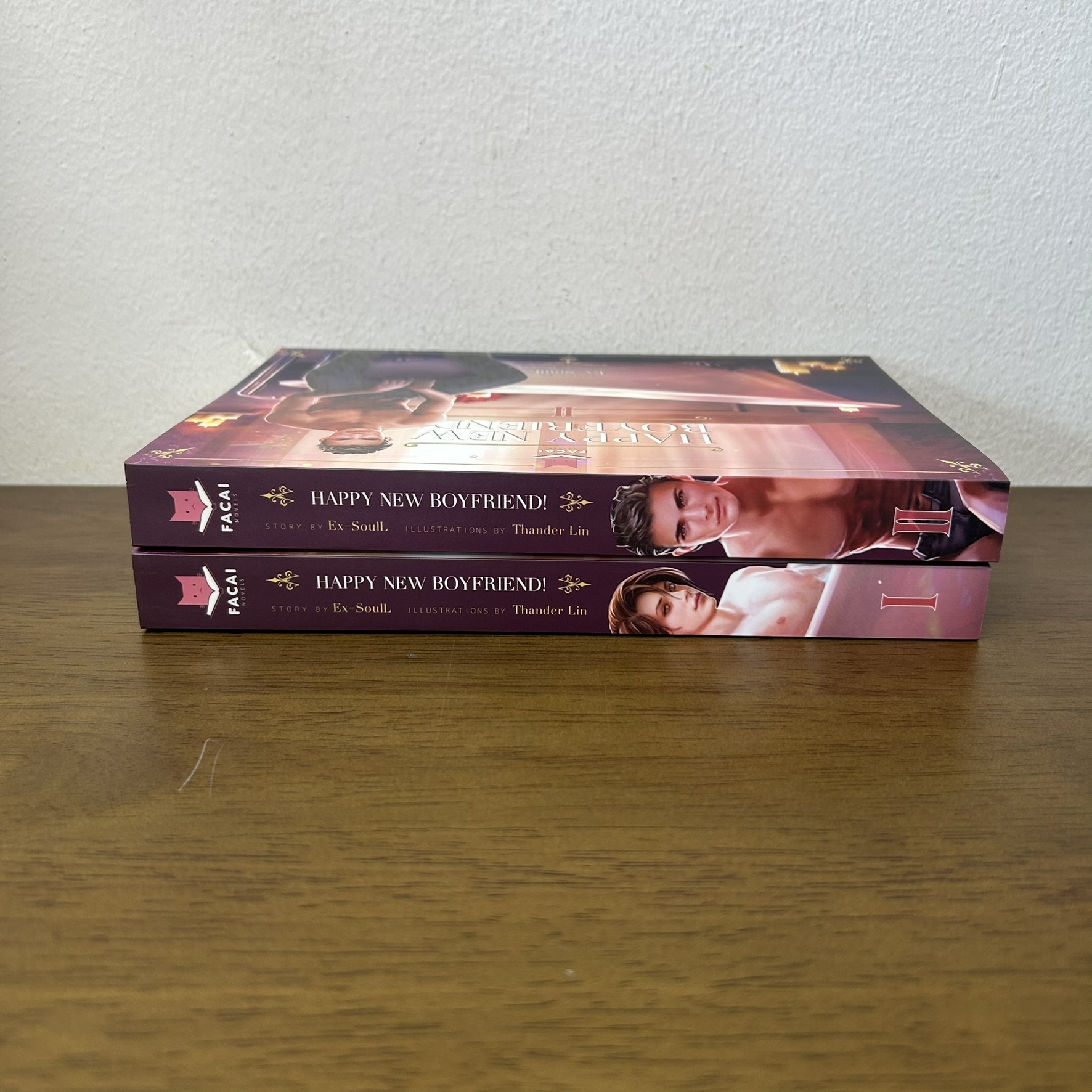 [YAOI] HAPPY NEW BOYFRIEND! เล่ม 1-2 จบ ครบชุด ... Ex-SoulL (มือสอง) นิยายวาย Facai