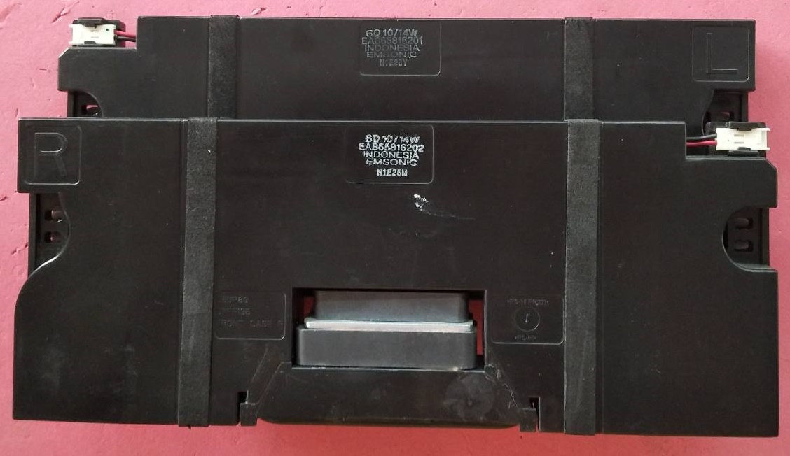 ลำโพงทีวีแอลจี LG ของแท้ถอดจากเครื่อง พาร์ท EAB65816201 EAB65816202 ใช้กับรุ่นตามที่ระบุไว้ด้านล่าง